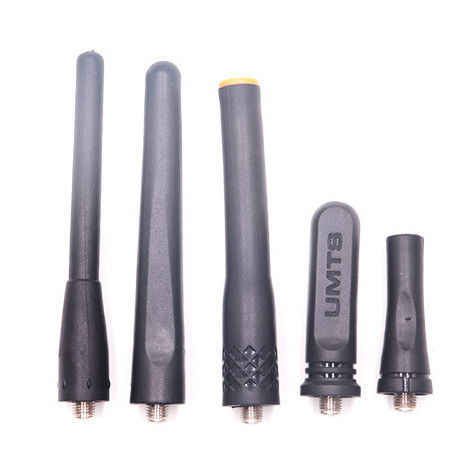 Schwarze 2w UHF VHF Fm Walkie Talkie Gummi-Antenne für Fernkommunikation