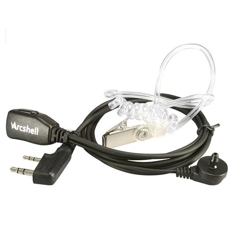 Walkie-Talkie-Zubehör ET008 verstecktes akustisches Rohrmikrofon-Headset für TSSD Baofeng