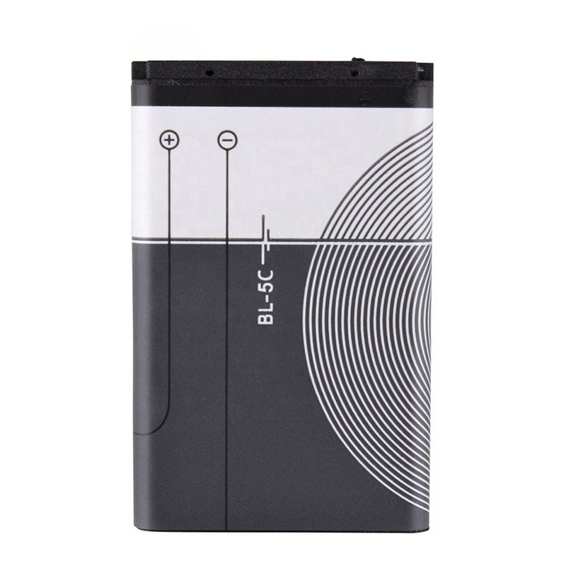 BL-5C Liion Mobiltelefonanlage Akkus für Nokia 6600 6230 3650 E50 N70 1100 6268 E70 3,7V 1020mAh