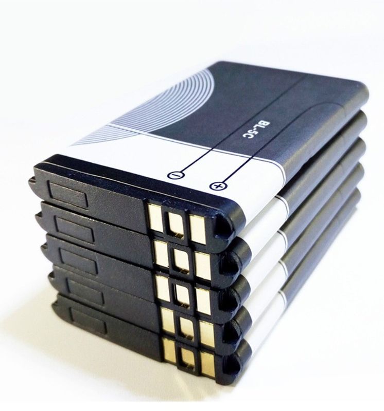 Langlebige BL5C 4C 1200mAh Ersatz-Lithiumbatterien für Nokia BL-5C Li-Ionen-Batterien
