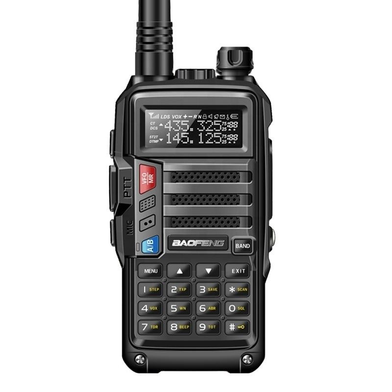 Handheld VHF UHF 10km Langstrecke 5W tragbares Zwei-Wege-Radio AS-53 BaoFeng Walkie Talkie