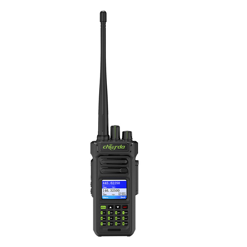 GPS IP67 Digital Walkie Talkie für VHF-UHF-Transceiverkommunikation 150*64*40mm