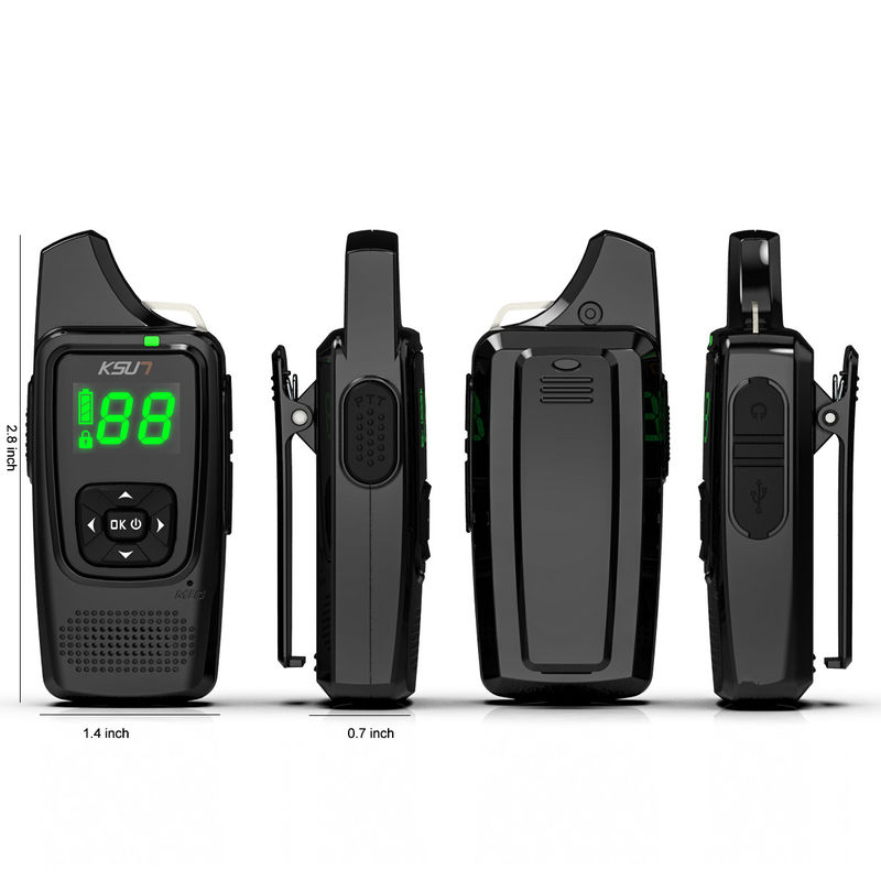 Handheld-Terminalstil Zwei-Wege-Radio KSUN V6 versteckte Anzeige UHF drahtlose tragbare PTT