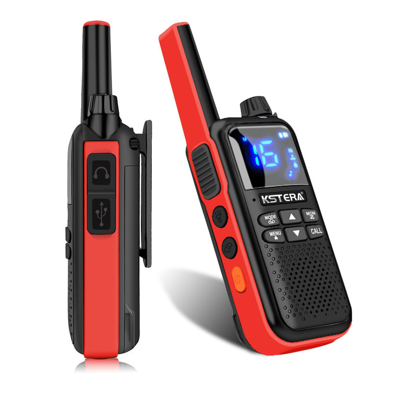 CE-Genehmigung KST AT100 Wasserdichtes Walkie Talkie mit blauem Zahn Ohrhörer für T82 T80 T62