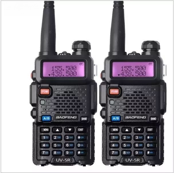 5 Farben Vhf Walkie Talkie Dual Band Digital Baofeng UV-5r Zwei-Wege-Radio für Ham Radio