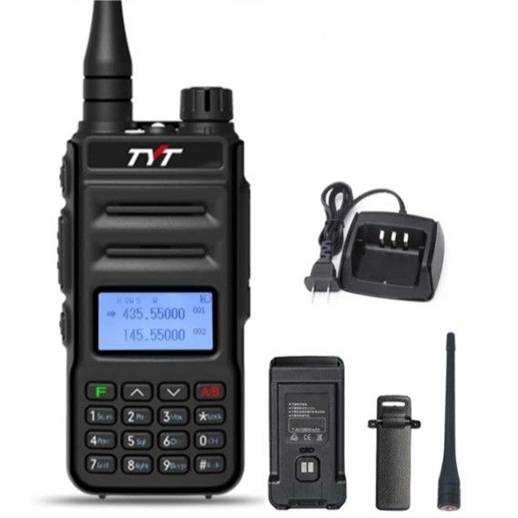 TYT TH-UV88 VHF 136-174MHz UHF 400-480MHz Walkie Talkie 5W Scrambler VOX FM-Empfänger