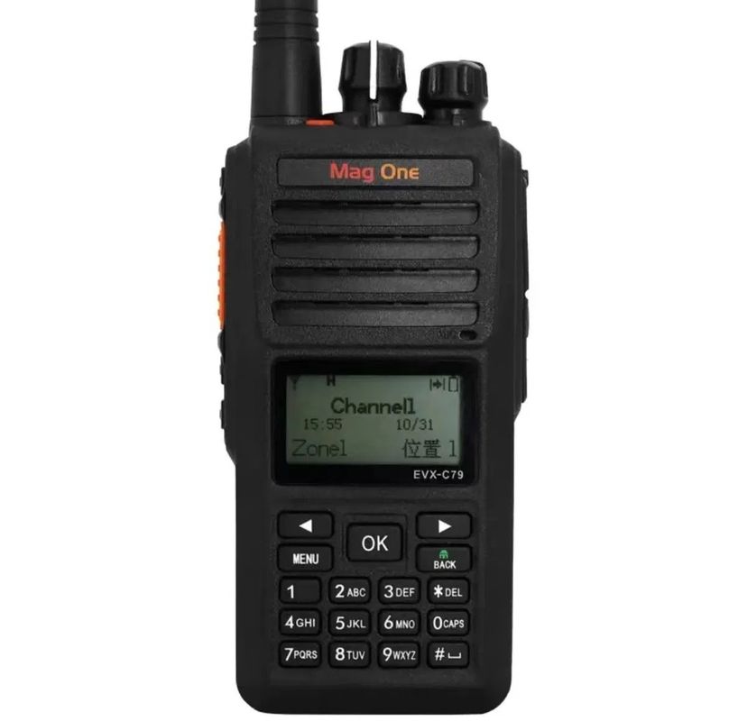 Schinken Walkie Talkie IP67 Wasserdichtes Digitales Interkom Evx-C79 Tragbares Dmr Zwei-Wege-Radio