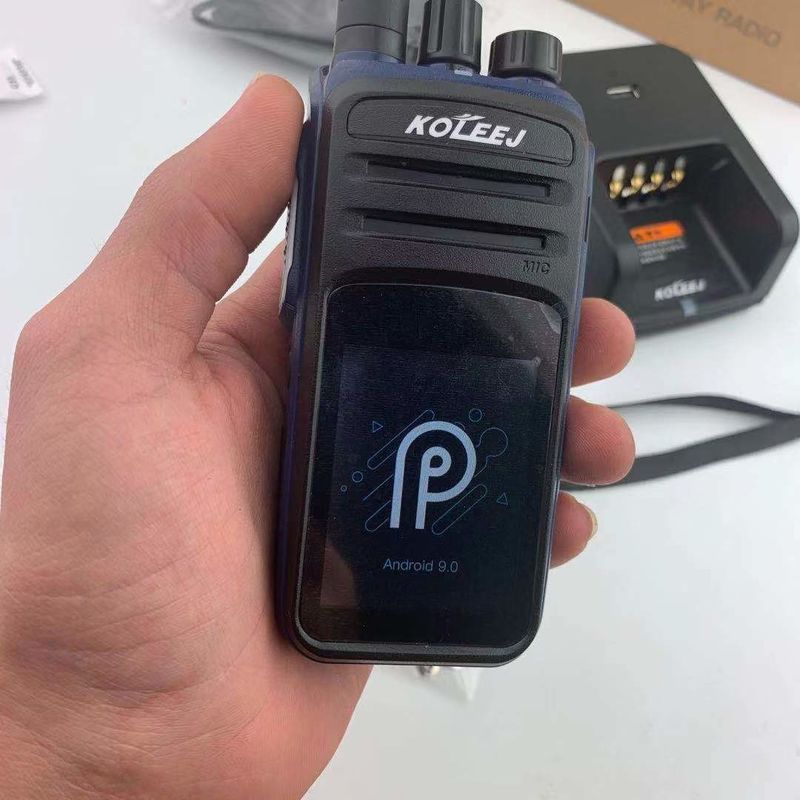 1800 mAh Batteriekapazität Walkie Talkie Android 9.0 N58 mit Langstrecken 4G und GPS