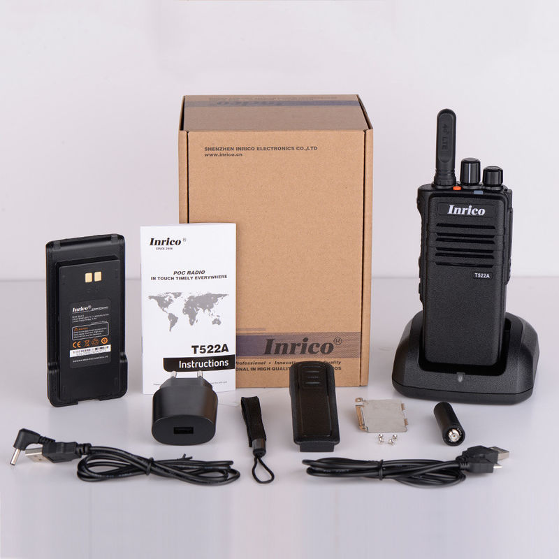 Maximale Reichweite 50 km 4G Internetradio Poc T522A Zello Walkie Talkie T522A Netzwerkradio