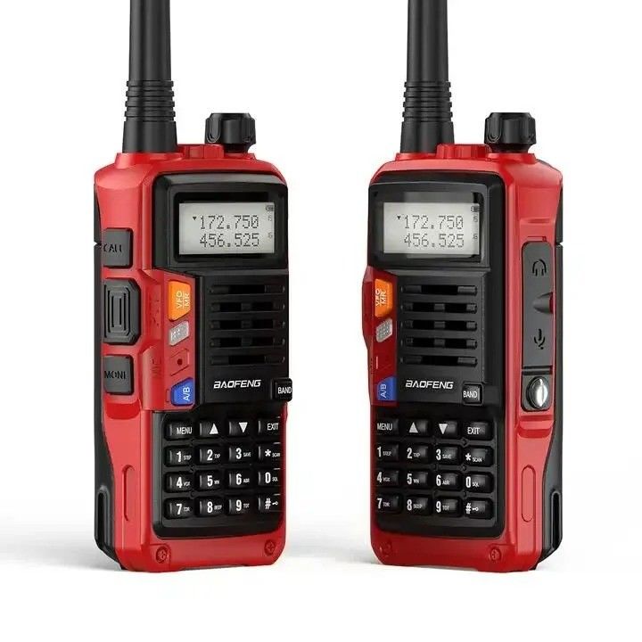 2200mAh Batteriekapazität UV-S9plus Handheld Walkie-Talkie für VHF UHF Frequenz im Jahr 2024