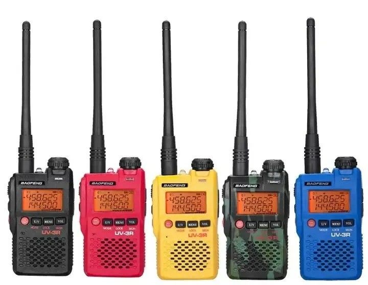 Handheld Terminal Style Baofeng UV3r Radio Walkie-Talkie mit VHF UHF Frequenztyp