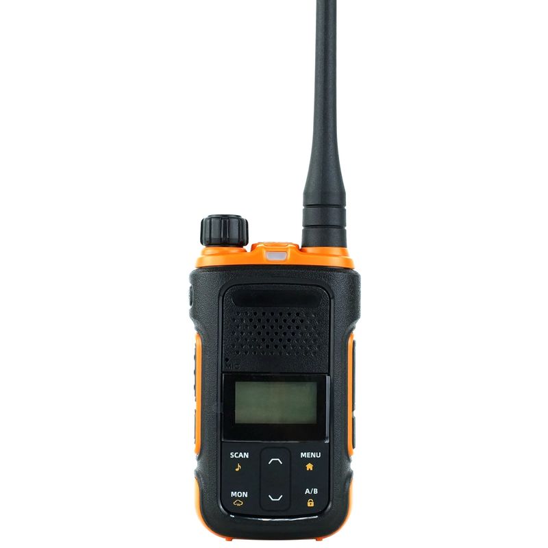 2024 Baofeng UV-12 Dual Band Walkie Talkie mit Kopfhörer und 2200mAh Batteriekapazität