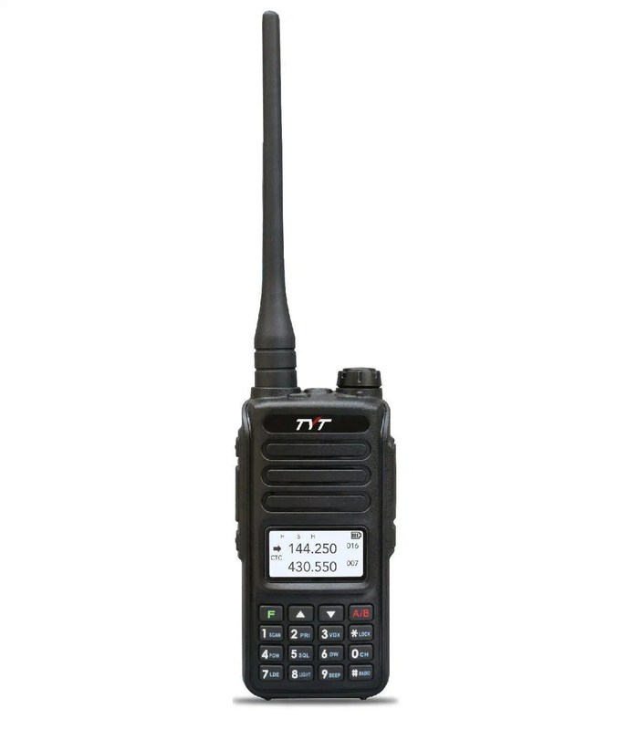 10W Dual Band Wasserdichtes Walkie Talkie mit 200 Kanälen und 3000mAh Batteriekapazität