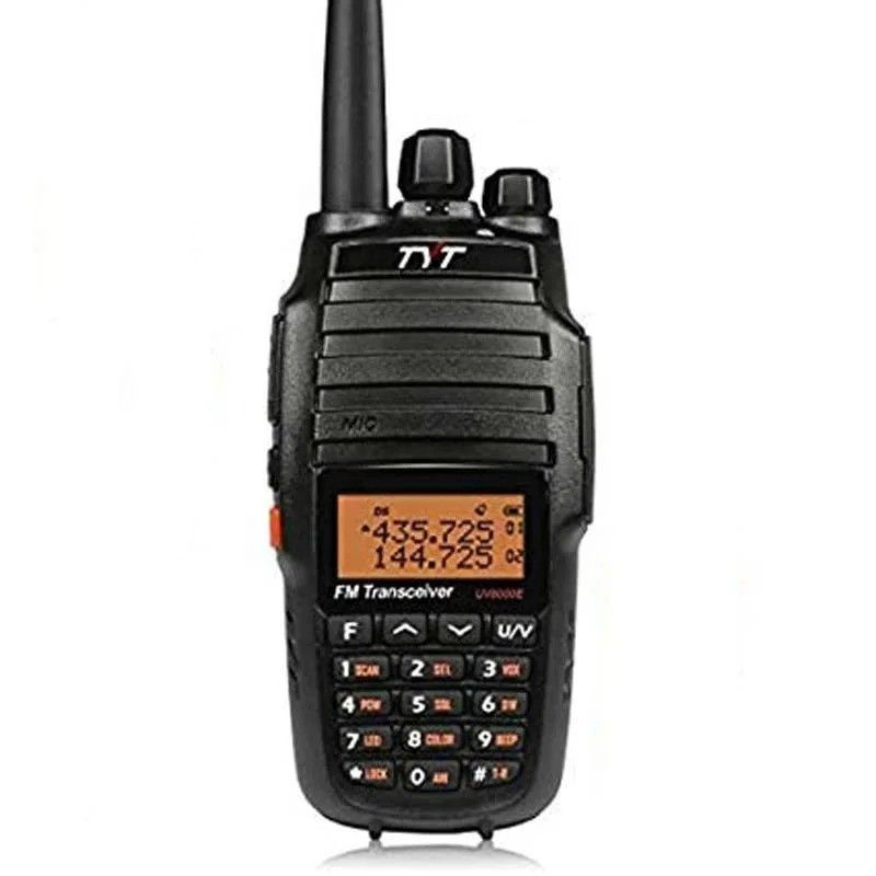 128 Speicherkanal Dual-Band Walkie-Talkie für Wandern und Campen 127,5 X 61,55 X 43 mm