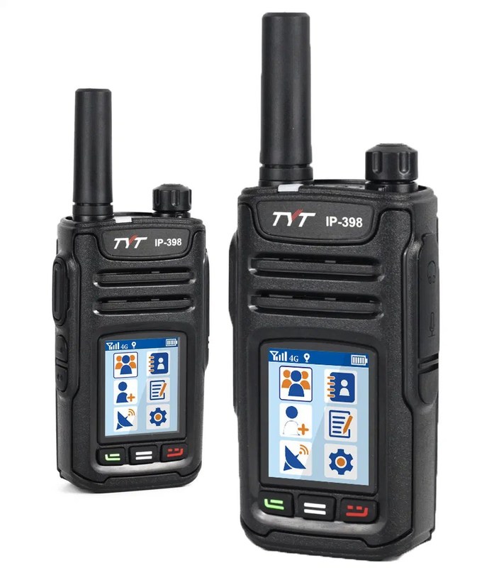 128 Kanal Handheld GPS Langstrecken-Sprachgerät Sos Tyt LTE Walkie Talkie IP-398