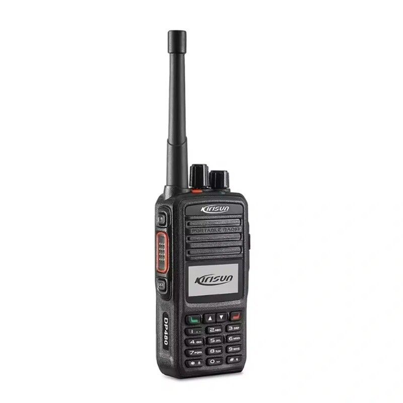 136-174MHz/400-470MHz Frequenzbereich Gerade DMR-Portable Radio für Geschäftsanforderungen