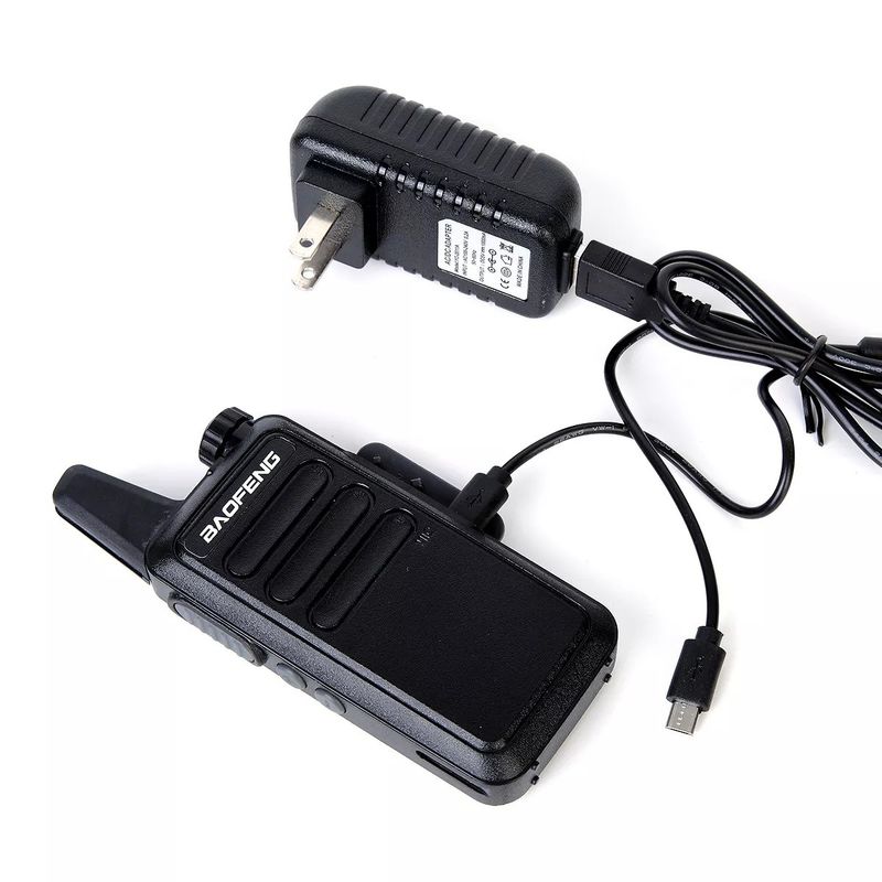 3.7V Kinderradio Mini Walkie-Talkie VHF UHF Tragbares Zweiwegradio Baofeng Bf-T7