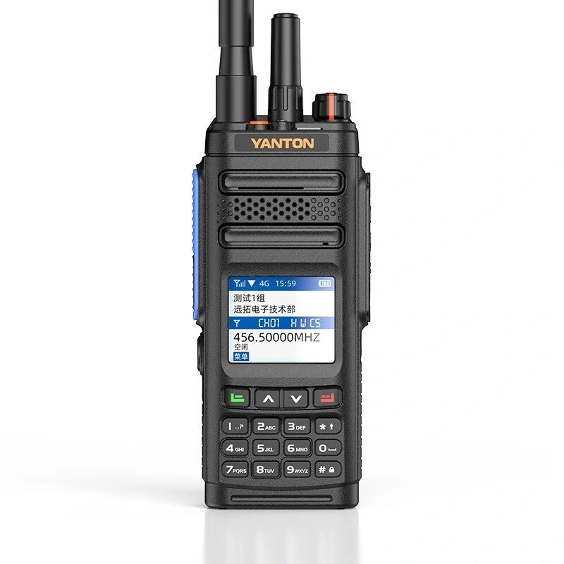 öffentliches Netzwerk Walkie Talkie Yanton T-X780 Dual Mode mit Alarmfunktion 194g Schwarz