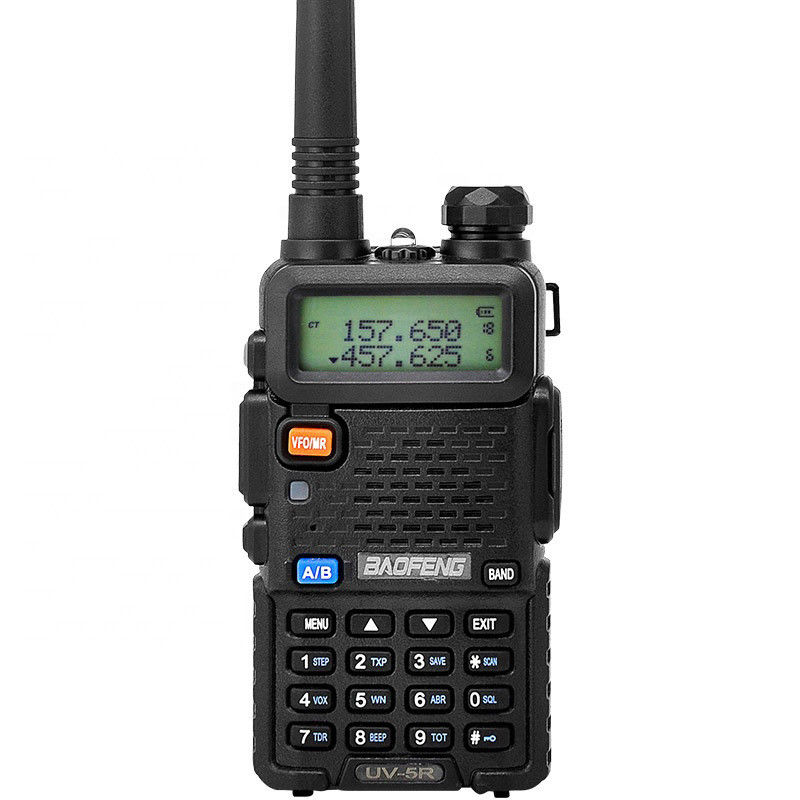 128 Kanäle Baofeng UV-5R Walkie-Talkie Wasserdicht 5-10KM Reichweite VHF UHF Frequenz