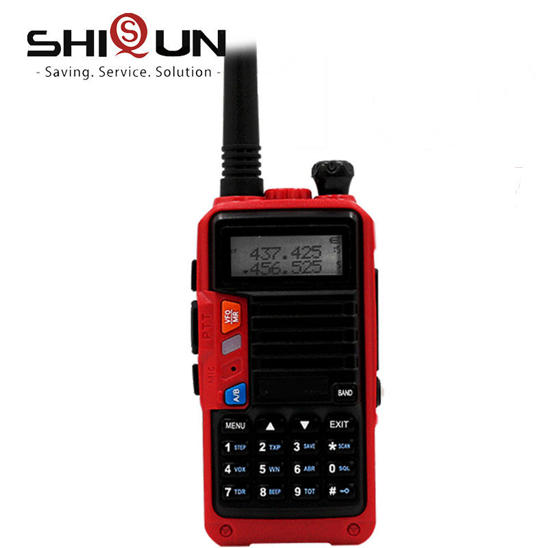 8W Ausgangsleistung Baofeng UV-5R Plus Tri-Power Ham Radio Transceiver mit USB-C-Ladung